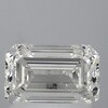 1.41 ct. Emerald Cut Bridal Set Ring, G, SI1 #1