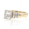 1.48 ct. Princess Cut Solitaire Ring #2