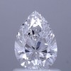 1.01 ct. Pear Cut Bridal Set Ring, D, VVS2 #1