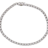 Round Cut Tennis Bracelet, I-J, VS2-SI1 #2