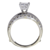 1.19 ct. Princess Cut Bridal Set Ring, D, VVS2 #4