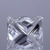 2.12 ct. Princess Cut Solitaire Ring, D, SI1 #2