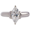 1.50 ct. Marquise Cut Solitaire Ring, G, VS2 #3