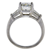 3.01 ct. Radiant Cut Bridal Set Ring, J, VS2 #4