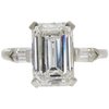 4.29 ct. Emerald Cut Solitaire Ring, F, VS1 #3