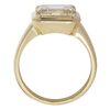 3.0 ct. Emerald Cut Solitaire Ring, K, VS2 #4