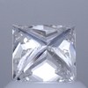 0.91 ct. Princess Cut Solitaire Ring, F, SI2 #4
