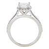 1.5 ct. Princess Cut Bridal Set Ring, F, SI1 #4