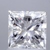 1.55 ct. Princess Cut Solitaire Ring, G, I1 #1