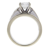 1.03 ct. Round Cut Bridal Set Ring, G, SI2 #3
