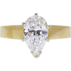 1.6 ct. Pear Cut Solitaire Ring, D, SI1 #3