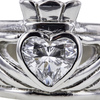 1.01 ct. Heart Cut Solitaire Ring #4