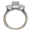 0.92 ct. Round Cut Bridal Set Ring, H, SI2 #4