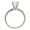 1.14 ct. Round Cut Bridal Set Ring, G, I2 #4