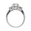 1.24 ct. Round Cut 3 Stone Ring, E, VVS1 #4