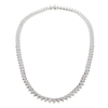 Round Cut Riviera Necklace, I-J, VS2-SI1 #1