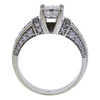 0.81 ct. Princess Cut Bridal Set Ring, H, VVS2 #4