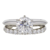 1.36 ct. Round Cut Bridal Set Tiffany & Co. Ring, G, VS1 #3