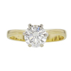 1.17 ct. Round Cut Solitaire Ring, J, SI1 #3