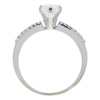 1.01 ct. Pear Cut Bridal Set Ring, E, I1 #4
