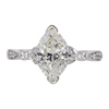 1.90 ct. Marquise Cut Solitaire Ring, I, VVS2 #3