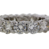 Round Cut Eternity Band Ring #1