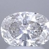 1.49 ct. Oval Cut 3 Stone Ring, D, SI1 #1