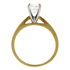 1.07 ct. Round Cut Solitaire Ring, H, SI2 #4