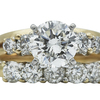 1.85 ct. Round Cut Bridal Set Ring, J, I2 #3