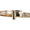 Tiffany & Co. 18K Yellow Gold T Diamond Square Double Wrap Bracelet #1