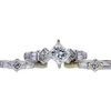 Art Deco 0.95 ct. Princess Cut Bridal Set Ring, I-J, VS2-SI1 #3