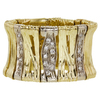 Roberto Coin 18K Yellow/White Gold Diamond Elephant Skin Suite of Jewelry #3