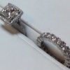 3.30 ct. Princess Cut Bridal Set Ring #1
