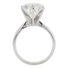5.05 ct. Round Cut Solitaire Ring, G, VS2 #4