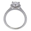 2.0 ct. Pear Cut Solitaire Ring, D, SI1 #4
