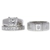 2.02 ct. Princess Cut Bridal Set Ring, G, VS2 #3