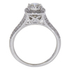 1.0 ct. Round Cut Halo Ring, I, SI2 #4