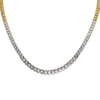 Round Cut Riviera Necklace, H-I, SI1-SI2 #1