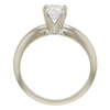 0.74 ct. Round Cut Solitaire Ring, F, SI1 #4