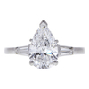 1.7 ct. Pear Cut Solitaire Ring, D, SI1 #3