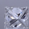 1.20 ct. Princess Cut 3 Stone Ring, F, SI2 #2