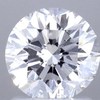 1.53 ct. Round Cut Central Cluster Ring, D, SI1 #1