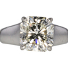 3.35 ct. Princess Cut Solitaire Tiffany & Co. Ring, I, VVS2 #3