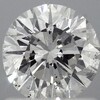1.15 ct. Round Cut Halo Ring, G, SI1 (Milky) #1