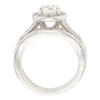 0.9 ct. Round Cut Bridal Set Ring, J, SI2 #4