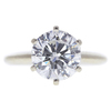 2.78 ct. Round Cut Solitaire Ring, G, SI1 #2