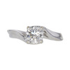 0.70 ct. Round Cut Solitaire Ring, H, VS2 #3