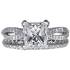 1.52 ct. Princess Cut Bridal Set Ring, I, VS2 #4